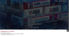Desktop Screenshot of klaber.it